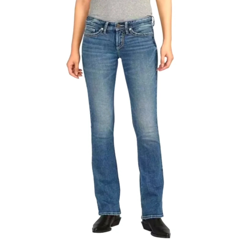 Silver Jeans Co.Tuesday Low Rise Slim Bootcut Jeans 27